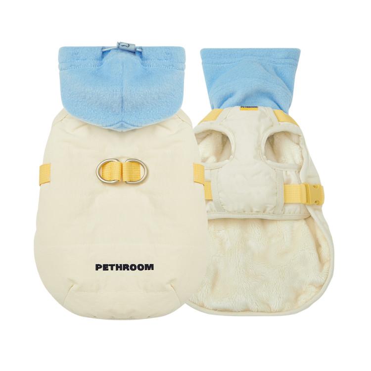 Easy Extreme Warm Harness Padding Dog Fall Winter Clothes Walking T-shirt Padding