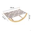 Cat Hammock Bed, Couch Bed Removable, Pet Resting Modern, Wooden Detachable