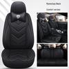 Napa Leather Full Coverage Front Car Seat Covers - All-Season and Universal Fit