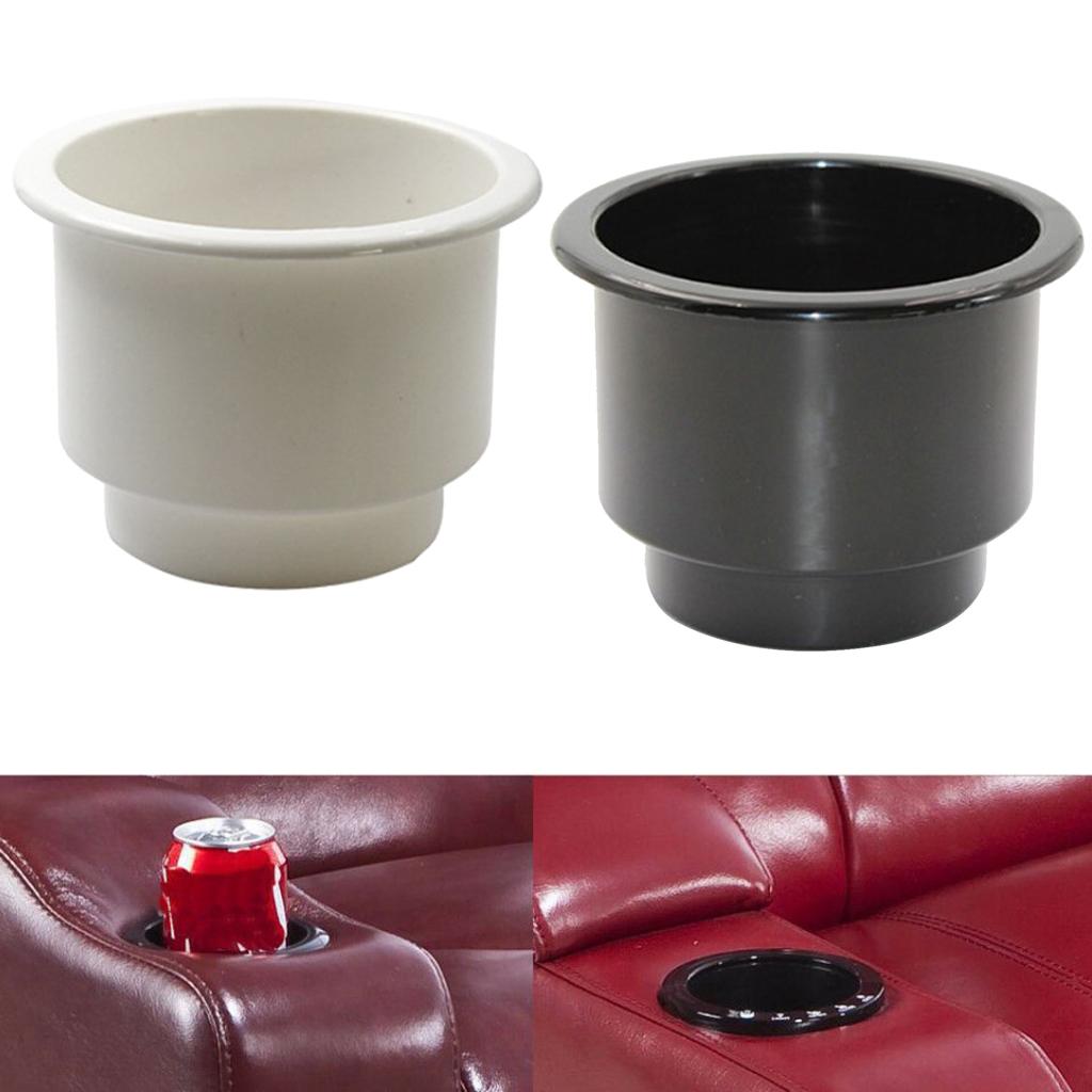Marine RV Car Bottle Holder Plastic Cup Insert Drainer for Furniture Sofa Poker Table Accessories