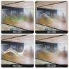 Gradient Frosted Glass Film: Semi-Transparent Office Partition Sticker.