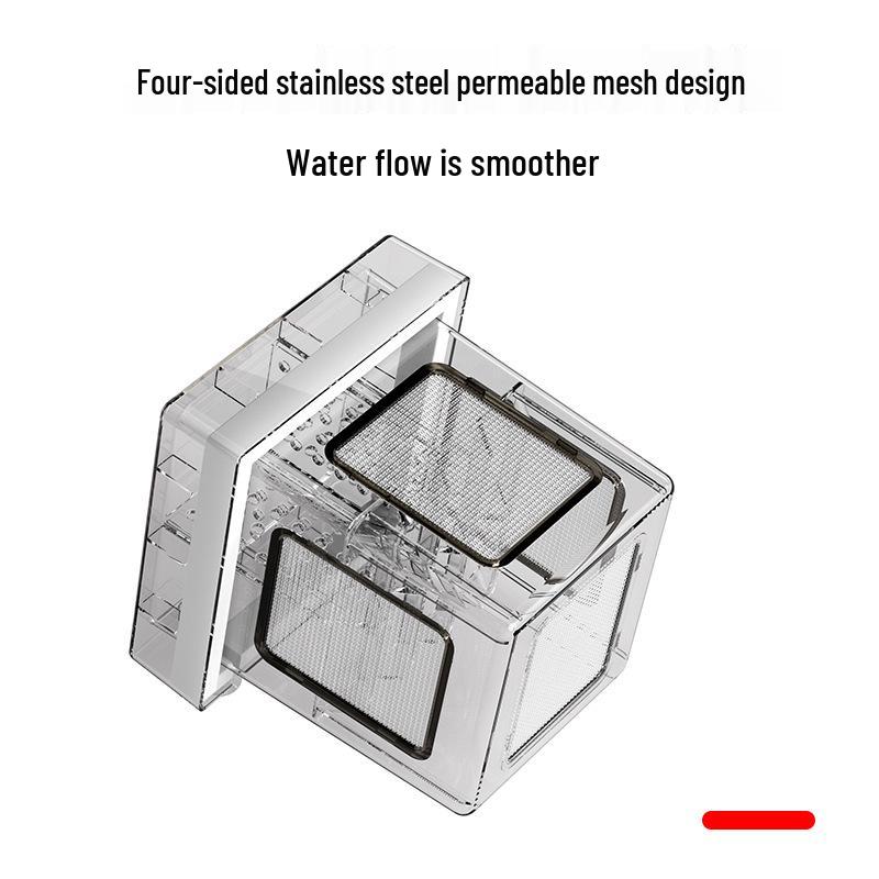 Floating Guppy Breeding and Isolation Box for Small Fish Fry and Juveniles