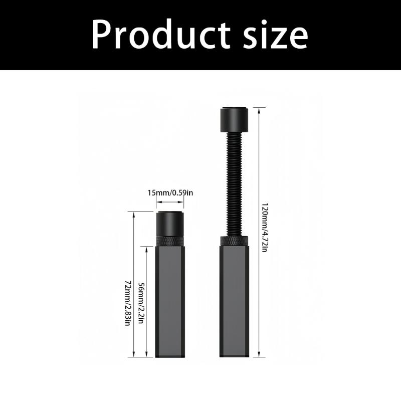 Aluminum Graphics Card GPU Holder Adjustable Telescopic Rotatable Screw Video Card Sags Bracket Holder for Desktop