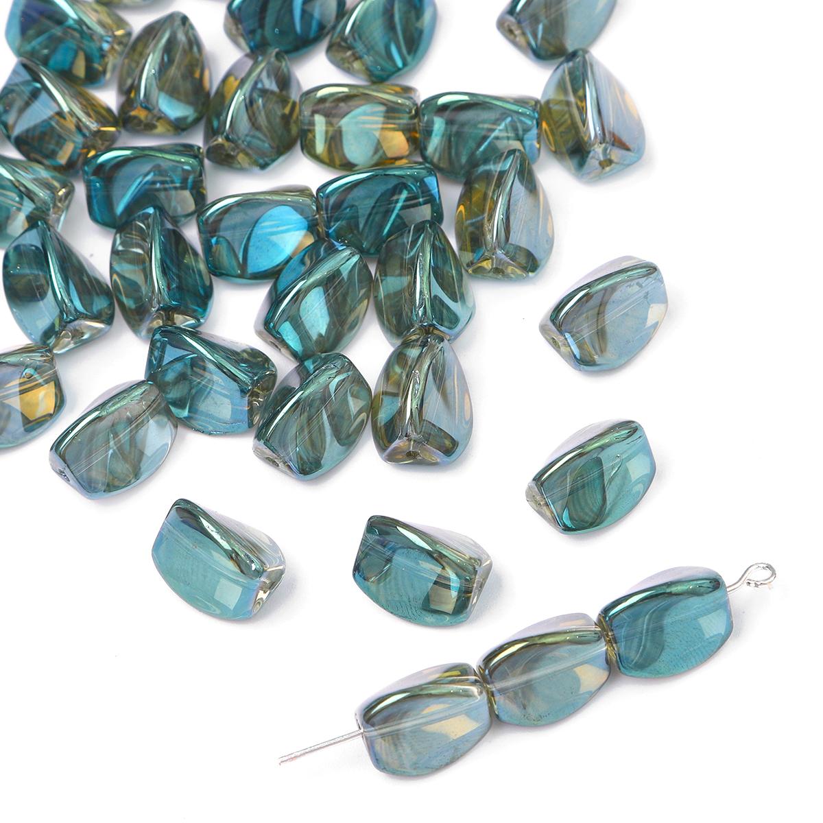 

10 шт./пакет 9x12 мм спеціальні блискучі кольори кришталевих скляних намистин для виготовлення ювелірних виробів своїми руками