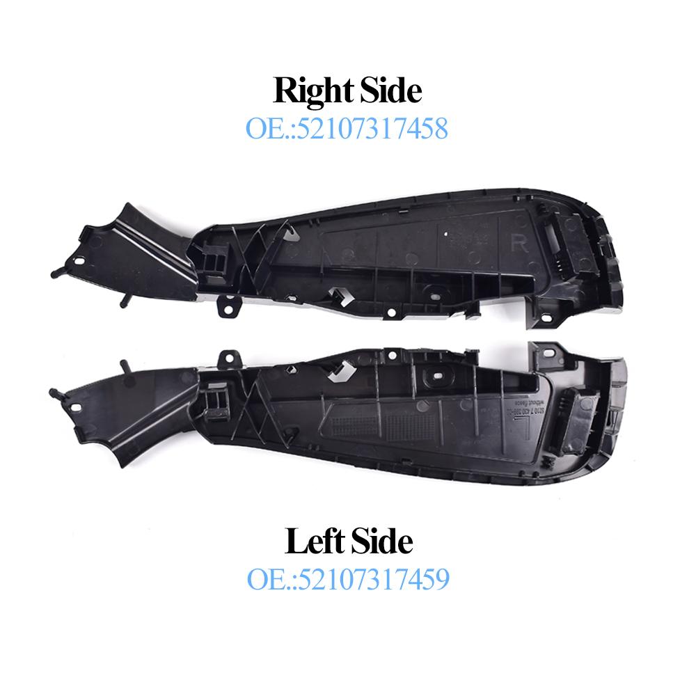 Copertura in Plastica per Binario Sedile Anteriore Auto Per BMW 5 7 6GT X5 X6 F10 F11 F15 F16 F02 G12 G30 G32 G11 F85 F90 52107317459