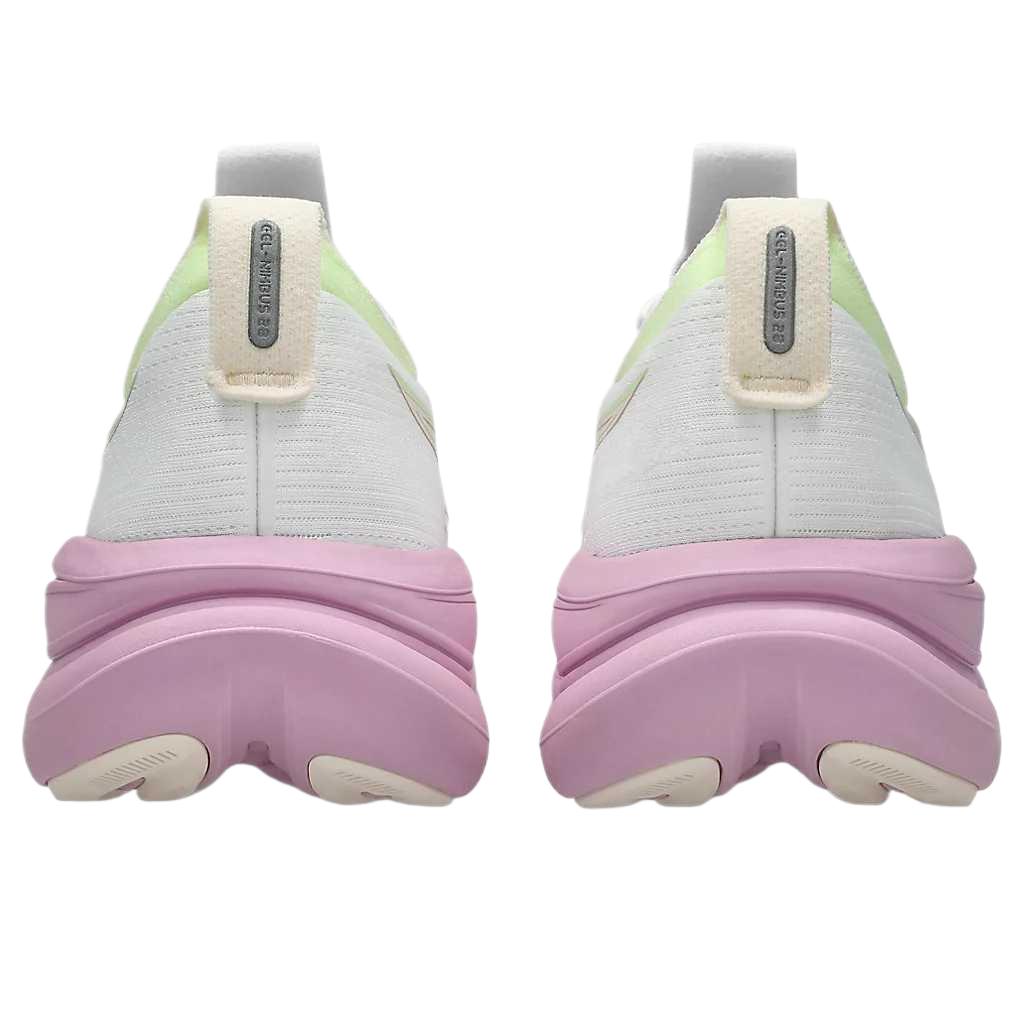 ASICS GEL NIMBUS 28 Running Shoes Women's Low Top White/Hazy Lilac