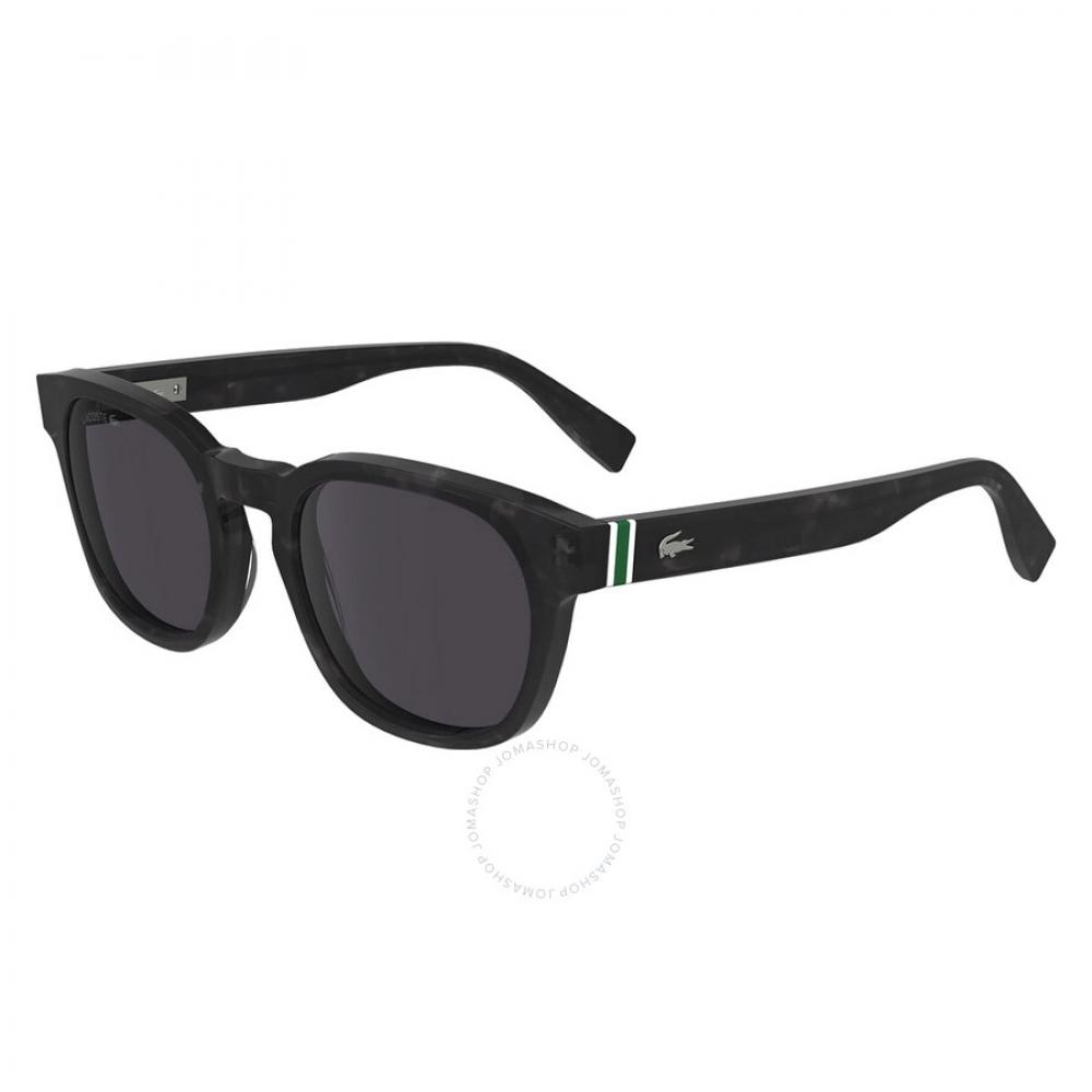 

Lacoste Темно-серые овальные солнцезащитные очки унисекс L6015S 240 49
