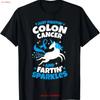 Funny Colon Cancer Fighter Fighting Unicorn Quote Idea T Shirt Vintage Streetwear Soft Stylish Designer Clothes Vintage