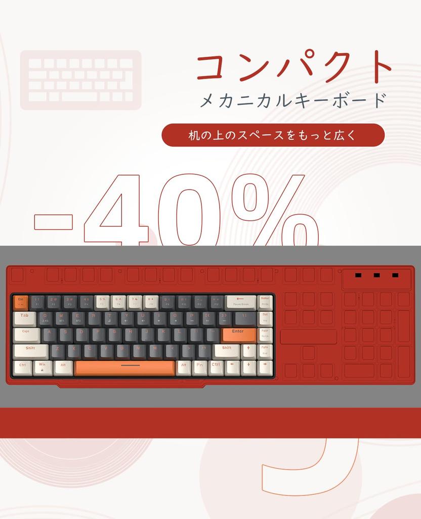 x ZIYOU LANG Bluetooth Wireless Gaming K68 Red Switch USB Compatible with and for Remote Japanese Manual Technical Standards Conformity Certification