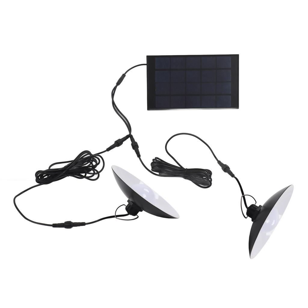 LED Solar Pendant Light Split Design Waterproof Light Controlled Induction Solar Shed Light