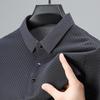 Golfová košile Pánské léto Novinka Pánské Lop-up Hollow Polokošile s krátkým rukávem Ledové Silk Cool Tričko Muž