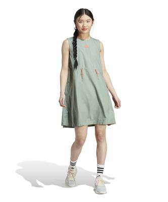 Sukienka damska Sleeveless City Escape HU0248 MLQ02 GN O, Sukienka,