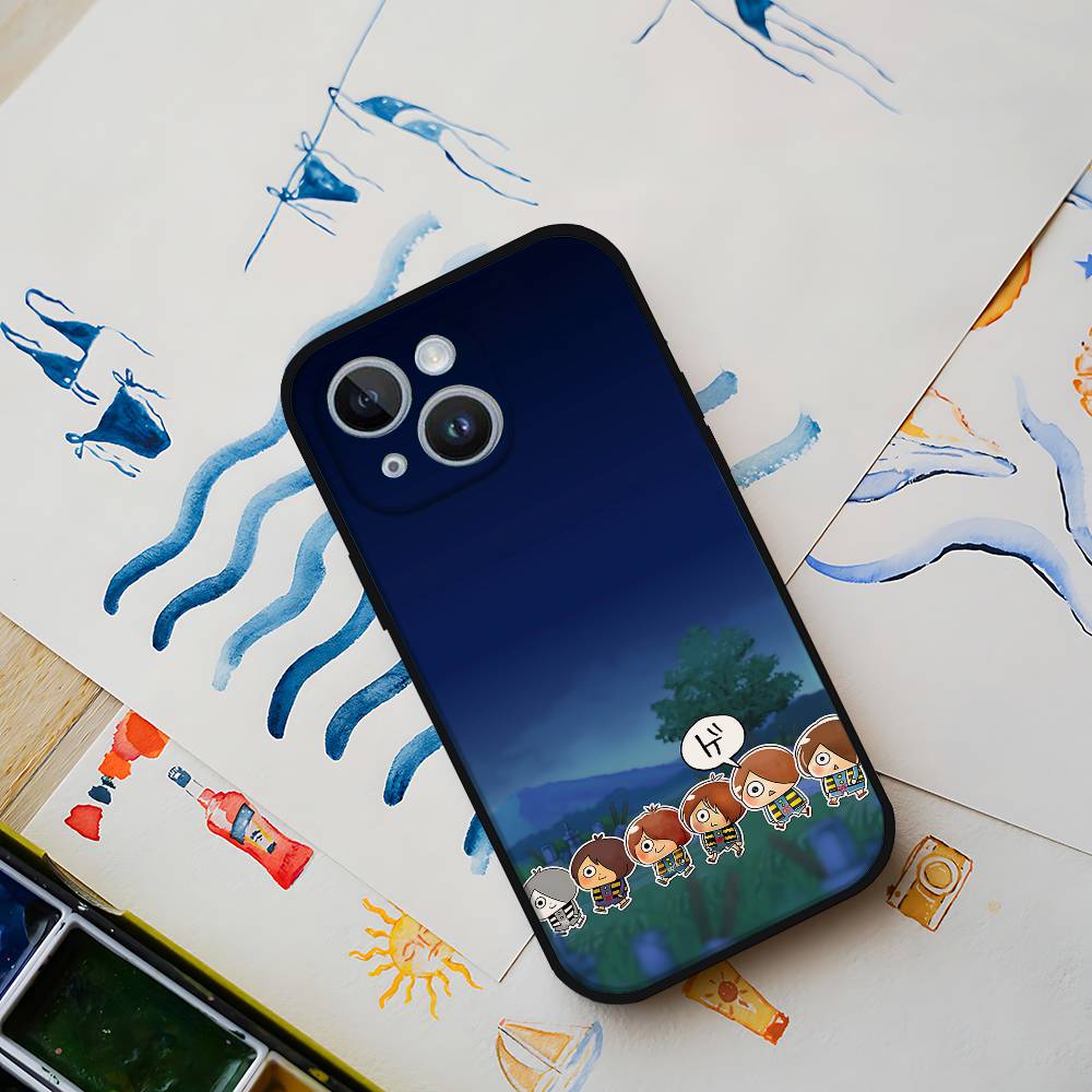 Comics G-Gegege No Kitaro Phone Case For IPhone 17 Pro 15 13 14 16 11 12 Pro Max Plus XR XS X SE Matte Soft Funda Silicone Cover