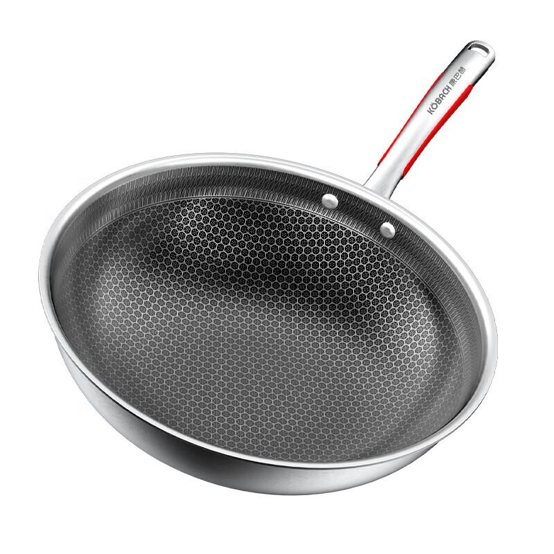 KOBACH 32cm 304 Flagship Honeycomb Wok