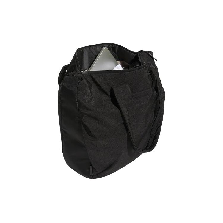 New Adidas Nylon One Shoulder Handbag Regular Unisex Black HY3037