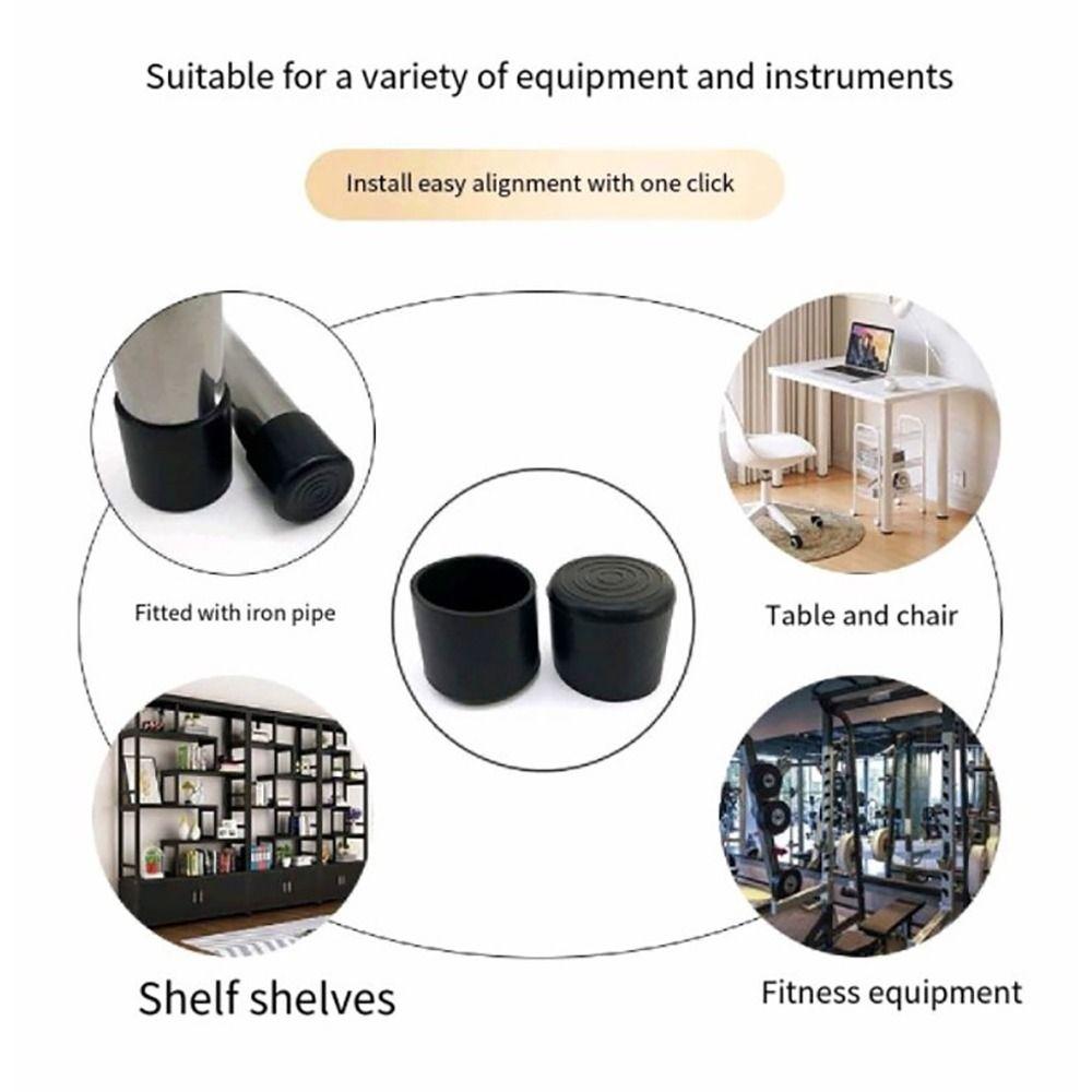 1 ks Podložky chránící podlahu Krytky na nohy židlí Nábytkové nožičky Krytky konců trubek Odolná Kulatá Zátka do Trubky