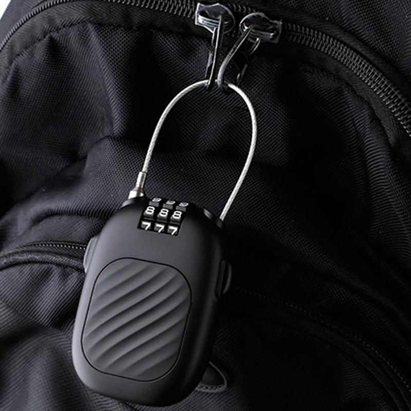 

Retractable Cable Lock Portable Retractable Stroller Lock Black Backpack Safety Locker Snowboard Security Device for Luggage China Mainland