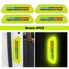 UWGK8 Car Door Sticker Safety Opening Warning Reflector Tape Decal For BMW M F10 F20 F30 F40 F15 F25 F26 F31 F49 E62 E83 E84