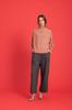 Equo Whole Garment Banzai PO Pullover Light Size M Women's Sweater, Greige,
