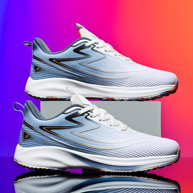 Men Sports Running Shoes Casual Marathon Breathable Lightweight Women's Comfortable Athletic Nonskid Walking Sneakers Outdoors