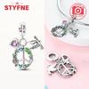 Copperheart Beads Lucky Four Leaf Clover Series Symbolcharm Fit Original Bracelet Diy For Women Fine Jewelry Gift