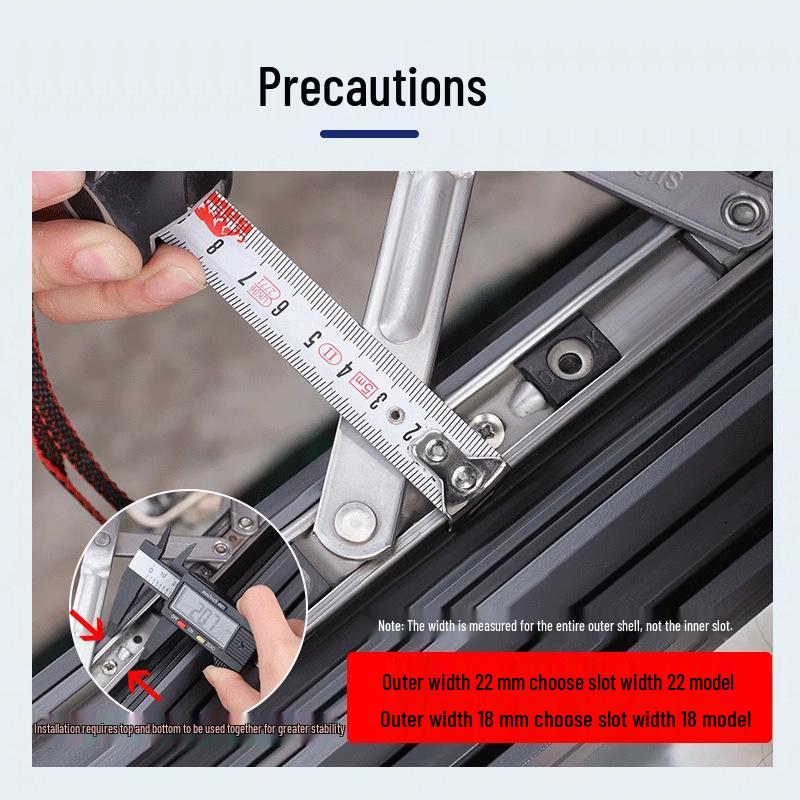 Blokada pozycyjna i blokada do drzwi i okien przesuwnych