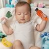 Plush Rattle Toy For Infant Reducing Startle Reflexing And Promoting Secure Calming Sleep For Baby Soothing Comforting