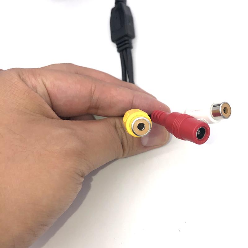 Telecamera posteriore per auto con ampio display LCD TFT da 4,3" o monitor, impermeabile, visione notturna, retromarcia, facile installazione