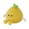 Fruity Grapefruit Night Light, Cute Silicone Night Light for Babies and Toddlers, Rechargeable LED Nursery Lamp, 3-Level Dimmable Soft Night Light