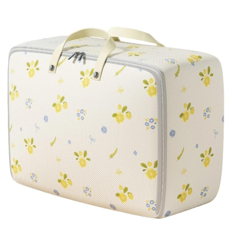 Space Saving Foldable Laundry Organizers Bag With Double Zippers High Capacity Home Storage Solution MS