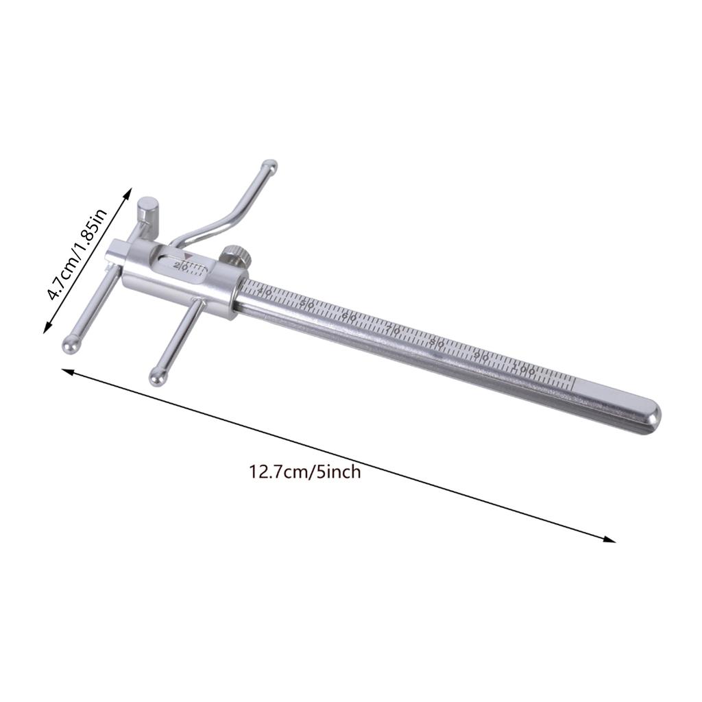 Dental Kjeveortopedisk Måler Profesjonelt Justerbart Posisjoneringsmåleverktøy Tannlege Laboratorieinstrumenter Venus Apollo Måler