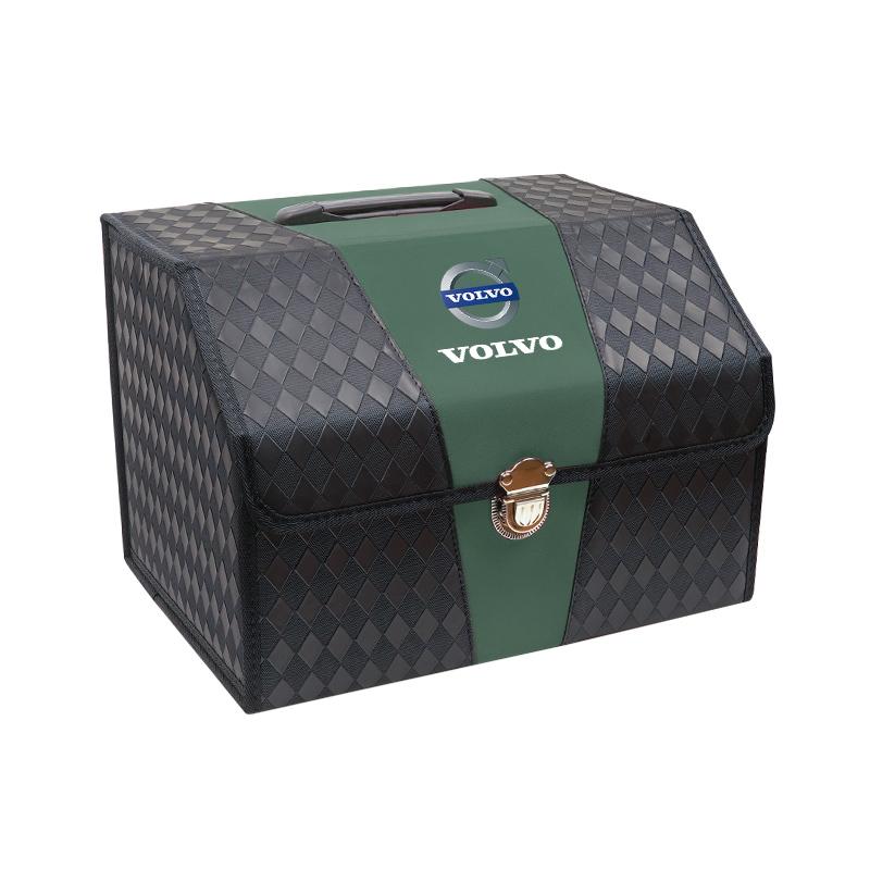Auto-Aufbewahrungstasche Kofferraum-Organizer-Box Aufräumzubehör Für Volvo XC90 V90 V60 XC60 V40 EC40 EX40 S80 S60 S90 C40 XC40 V70 XC70