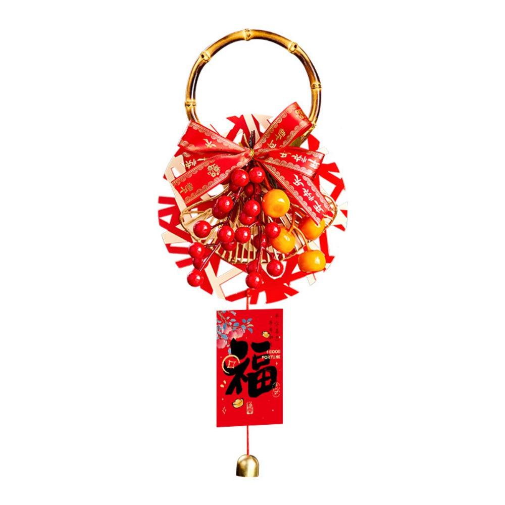 Traditional New Year Decorations Handcrafted Door Handle Decorations  Spring Festival