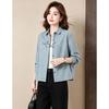 D.F.DEAR Women's Embroidered Floral Cotton Long-Sleeve Shirt