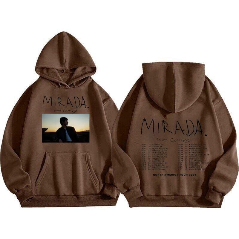 Men's 2026 Spring/Autumn Retro Trendy Hooded Pullover Sweatshirt - Loose High Street Style