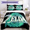 3pcs Duvet Cover Set (1*Duvet Cover + 2*Pillowcase, Without Core), Video Games Print Soft All‑Season Bedding Set, Home Bedroom Decor Gift