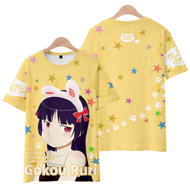 My Little Sister Can t Be This Cute! Anime T-Shirts Men Women Tee Shirt Short SleeveT Shirt Plus Size Tops S