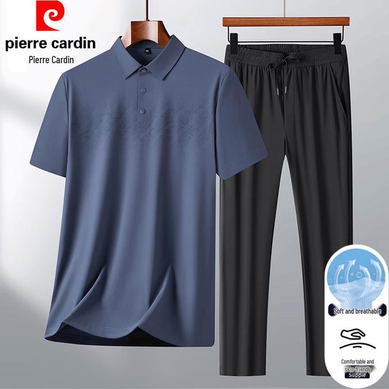 Pierre Cardin Men s Summer Lapel Two-Piece Suit 58