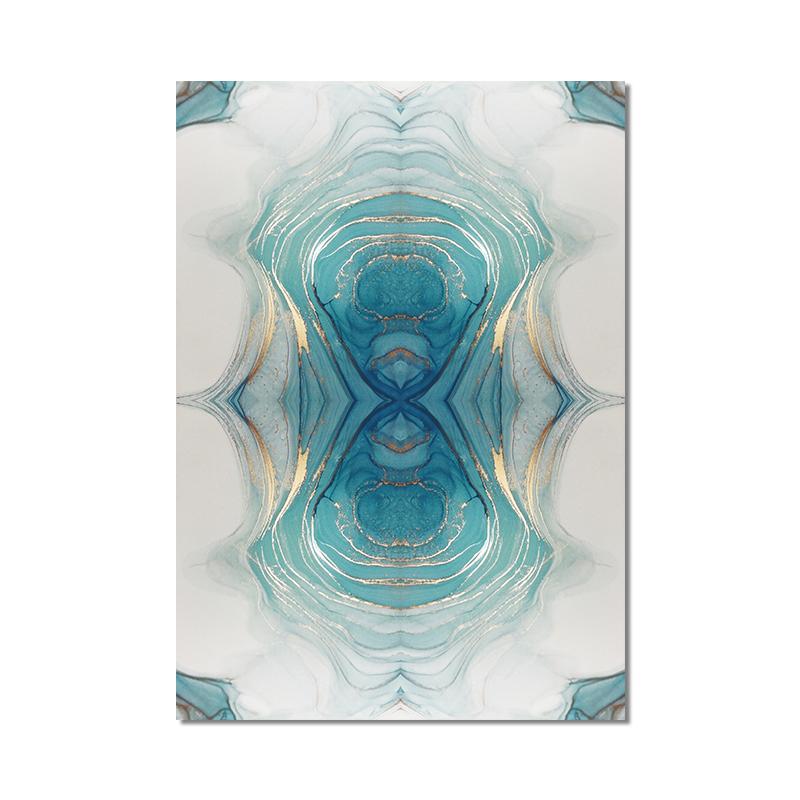 

Скандинавский свет, роскошный синий холст, картина, современный дом, абстрактный золотой постер и принт, настенная художественная картина для украшения гостиной 30x40cm No Frame