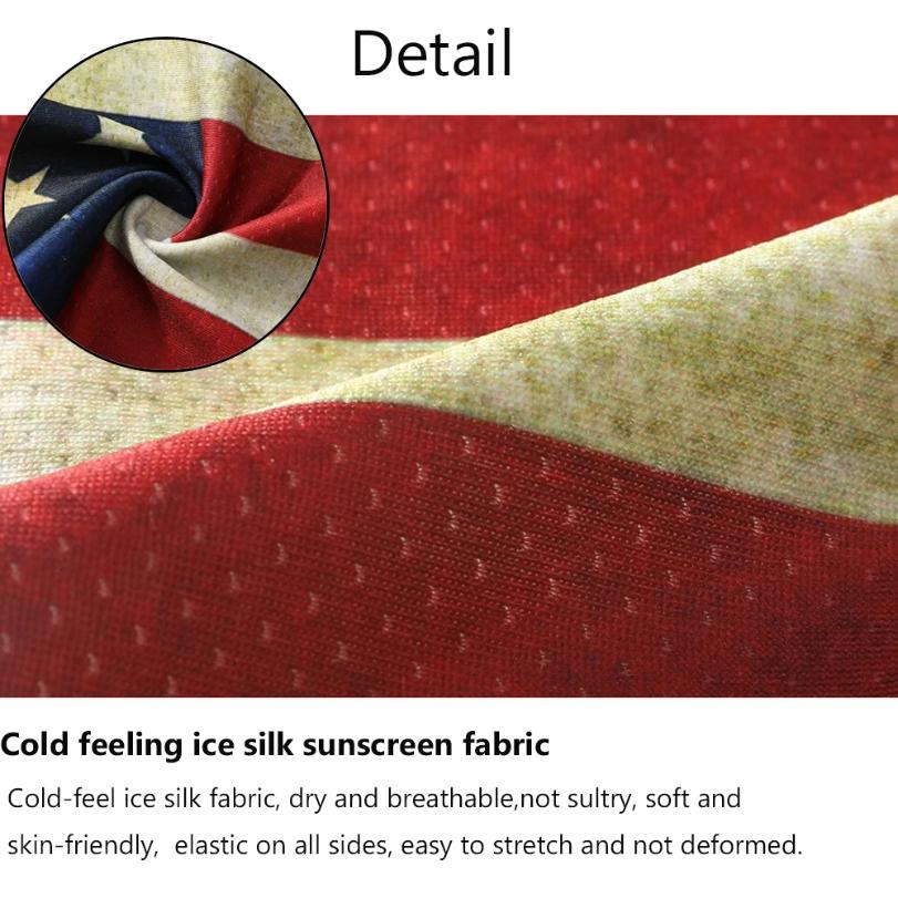 Вітрозахисна Пилозахисна Маска для Обличчя Дихаюча Крижана Шовкова Накидка на Шию Балаклава Баф Багаторазовий Шарф-Обгортка Для Активного Відпочинку Навушники-Шарф Підкладка для Шолома