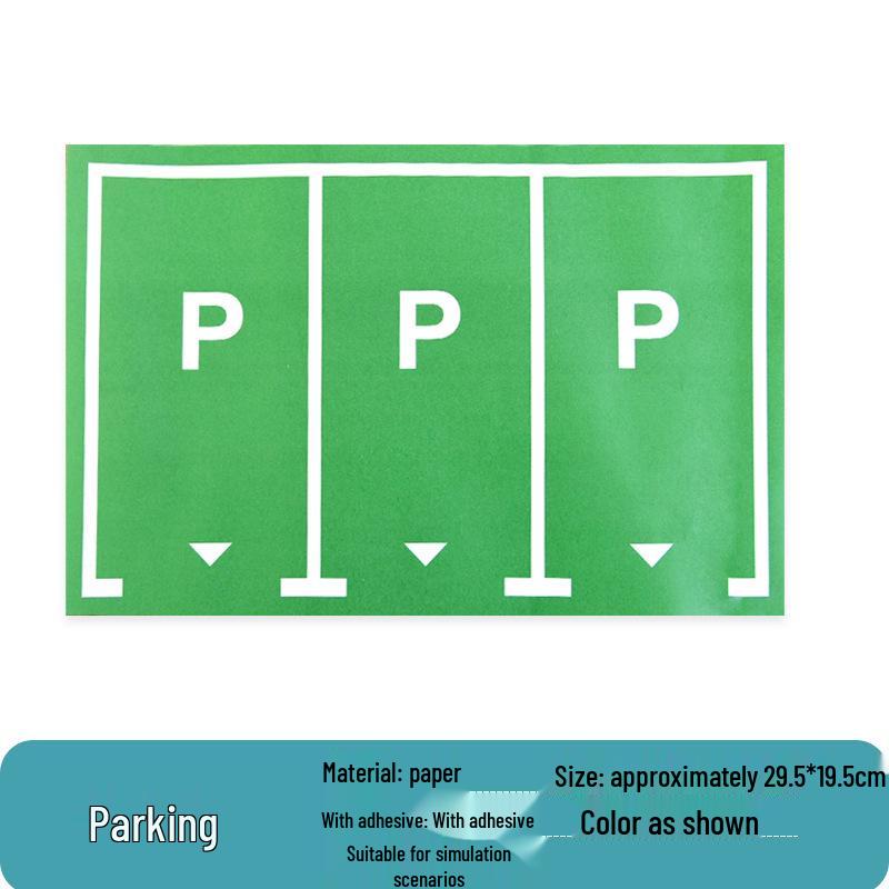 Cardboard Traffic Track Educational Toy for Kindergarten Art & Play Area