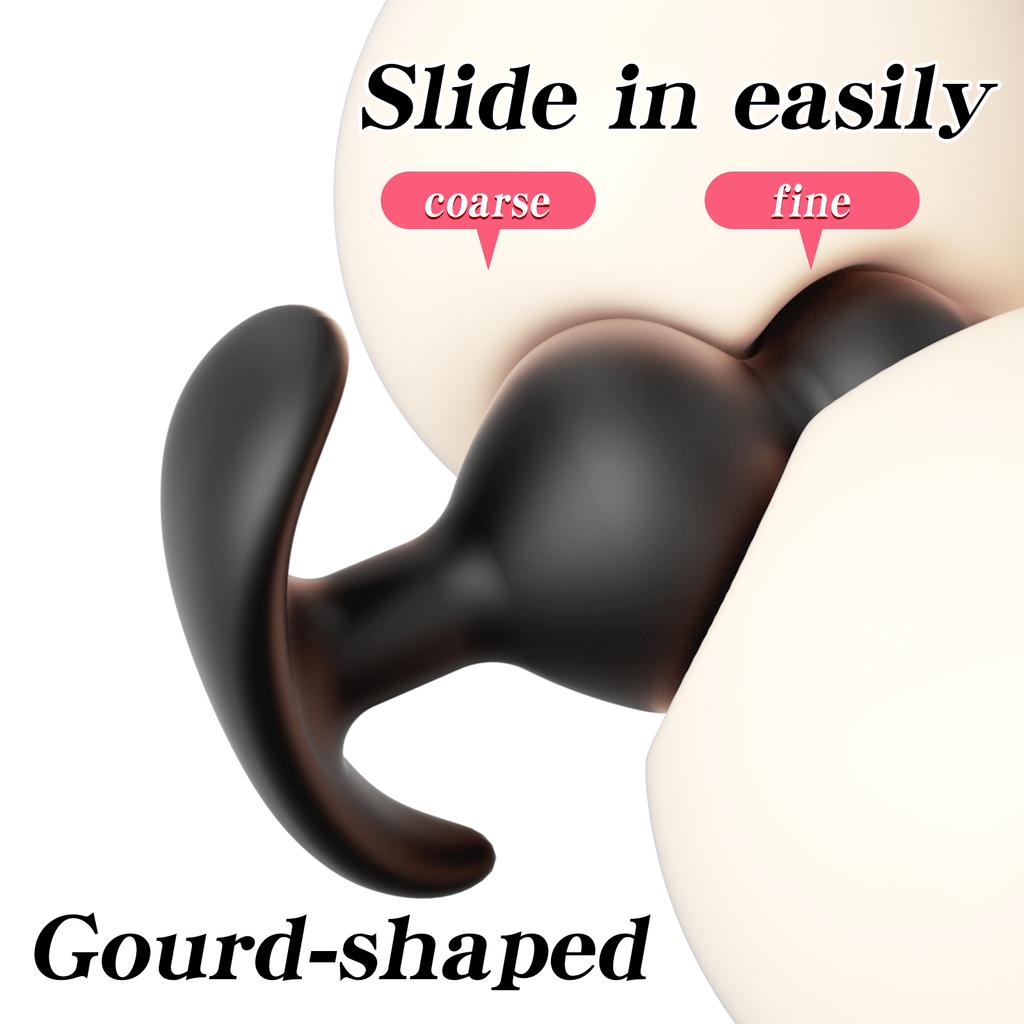 Tovární prodej Nositelné anální kolíky s ocelovými análními kuličkami Vaginální kuličky Anální stimulace Vytahovací kulička Dildo Buttplug Pro dospělé 18 Sexuální hračka