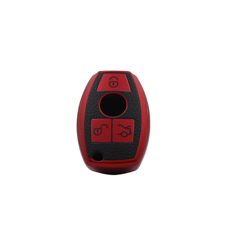 TPU Leather Car Remote Key Cover Case Shell Key Fob for A B R G Class GLK GLA W204 W251 W463 W176 Protector Holder