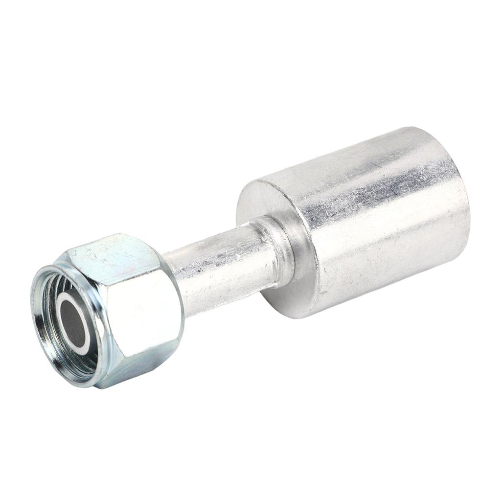 10 Pcs 1 2in Straight Air Conditioning Beadlock Aluminium AC Splicer Hose Fitting for Car Truck Engineering Vehicles