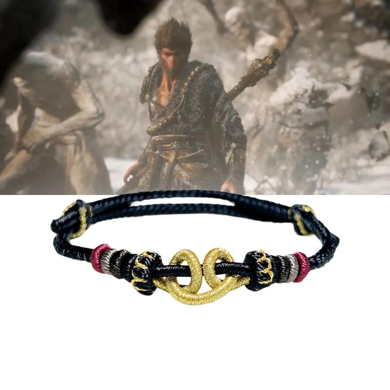 Wukong Black Myth Neutral Hand Woven Couple Bracelet Gift Leisure Accessories