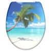 Toilet Seat - Schütte - Caribean - Duroplast - Multicolor - 45 X 37.5 Cm