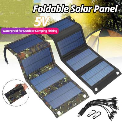 Faltbares Solarpanel, tragbares Netzteil, wasserdichtes Solarpanel, kleiner Generator, Außenladegerät