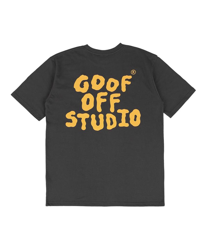 Gupeuopeuseutyudio Gofs Main Logo T-Shirt Charcoal