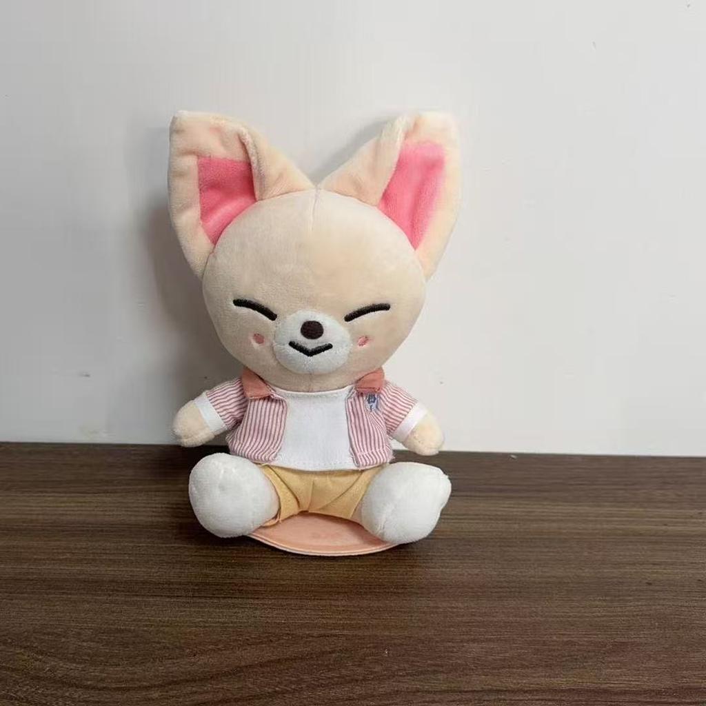 New K-Pop Stray Kids Cartoon Plush Toy Skzoo Plush Doll Sitting Bangchan Felix Plush Doll Surrounding Birthday Gifts