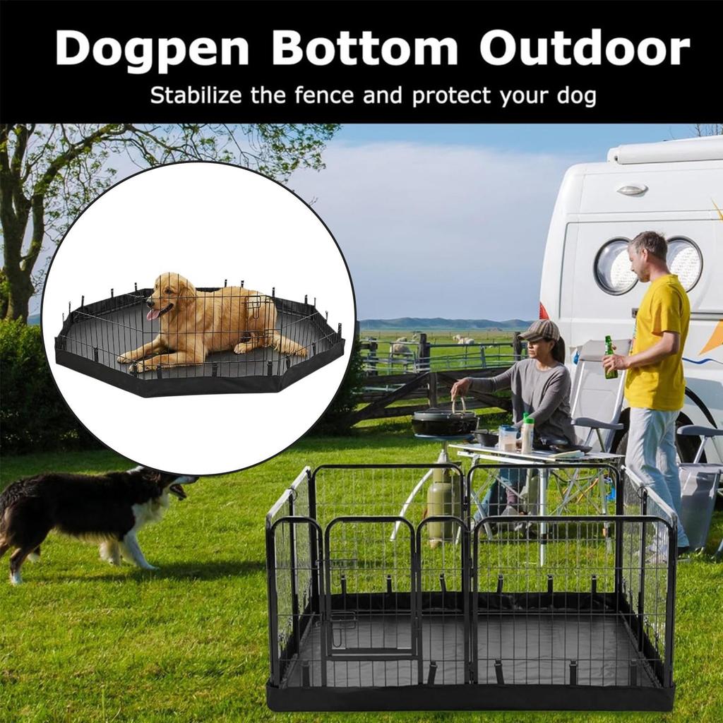 Velký psí ohrádka podložka Psí ohrádka rohož Vodotěsná vnitřní kočičí plot podložka Oxford látka Omyvatelná štěněcí podložka na močení pro psy Potřeby pro domácí mazlíčky